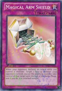 Magical Arm Shield (Mosaic Rare) (BP02-EN186) [Battle Pack 2: War of the Giants]