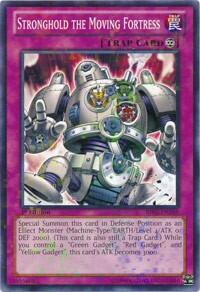 Stronghold the Moving Fortress (Mosaic Rare) (BP02-EN188) [Battle Pack 2: War of the Giants]