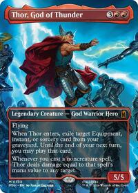 Thor, God of Thunder (Borderless) (0338) (338) [Marvel Super Heroes]