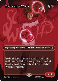 The Scarlet Witch (Borderless) (368) [Marvel Super Heroes]