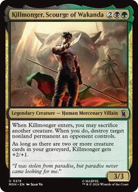 Killmonger, Scourge of Wakanda (218) [Marvel Super Heroes]