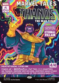 Thanos, The Mad Titan (Borderless) (0400) (400) [Marvel Super Heroes]