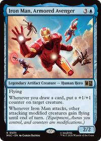 Iron Man, Armored Avenger (33) [Commander: Marvel Super Heroes]