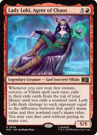 Lady Loki, Agent of Chaos (54) [Commander: Marvel Super Heroes]