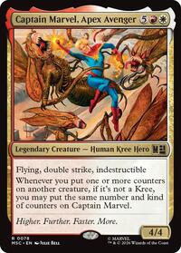 Captain Marvel, Apex Avenger (78) [Commander: Marvel Super Heroes]