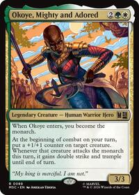Okoye, Mighty and Adored (89) [Commander: Marvel Super Heroes]