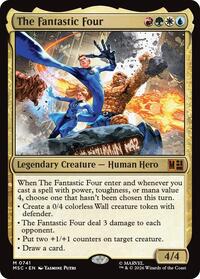 The Fantastic Four (741) [Commander: Marvel Super Heroes]