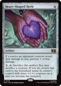 Heart-Shaped Herb (105) [Commander: Marvel Super Heroes]
