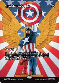 Steelshaper's Gift (Borderless) (50) [Marvel Universe Eternal-Legal]
