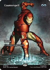 Counterspell (Borderless) (0052) (52) [Marvel Universe Eternal-Legal]