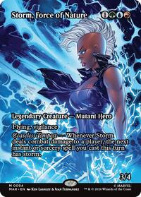 Storm, Force of Nature (Borderless) (94) [Marvel Universe Eternal-Legal]