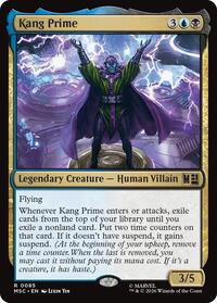 Kang Prime (Surge Foil) (85) [Commander: Marvel Super Heroes]
