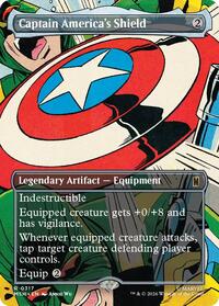 Captain America's Shield (Borderless) (0317) (317) [Marvel Super Heroes]