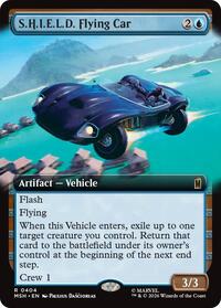 S.H.I.E.L.D. Flying Car (Extended Art) (404) [Marvel Super Heroes]