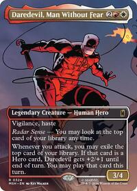 Daredevil, Man Without Fear (Borderless) (0324) (324) [Marvel Super Heroes]