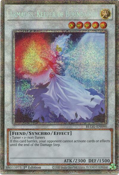 Armades, Keeper of Boundaries (Starlight Rare) (BLGG-EN090) [Battles of Legend: Glorious Gallery]