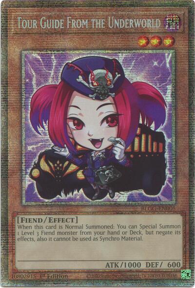 Tour Guide From the Underworld (Starlight Rare) (BLGG-EN005) [Battles of Legend: Glorious Gallery]