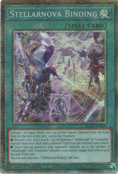 Stellarnova Binding (Starlight Rare) (BLGG-EN020) [Battles of Legend: Glorious Gallery]