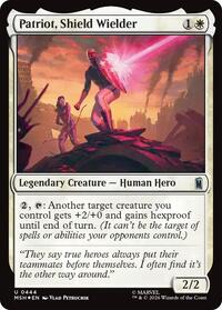 Patriot, Shield Wielder (Surge Foil) (444) [Marvel Super Heroes]