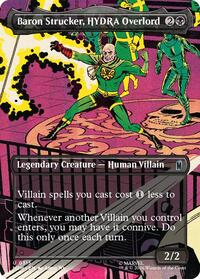 Baron Strucker, HYDRA Overlord (Borderless) (0315) (315) [Marvel Super Heroes]