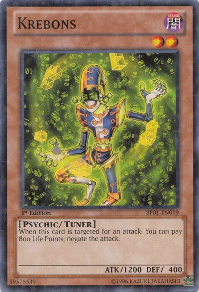 Krebons (Starfoil) (BP01-EN019) [Battle Pack: Epic Dawn]