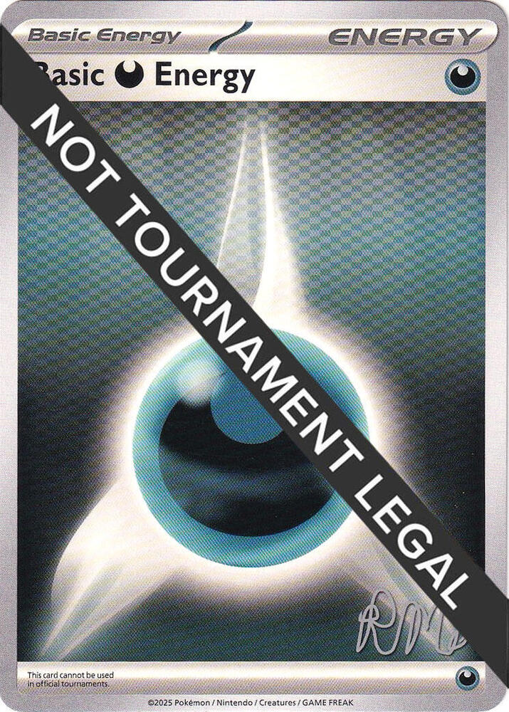 Basic Darkness Energy - 2025 (Riley McKay) [World Championship Decks]