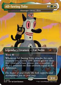 All-Seeing Toby - Sovereign Okinec Ahau (2695) [Secret Lair Drop Series]