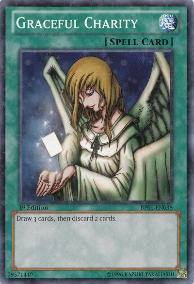 Graceful Charity (Starfoil) (BP01-EN036) [Battle Pack: Epic Dawn]