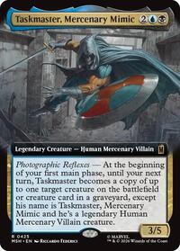 Taskmaster, Mercenary Mimic (Extended Art) (425) [Marvel Super Heroes]