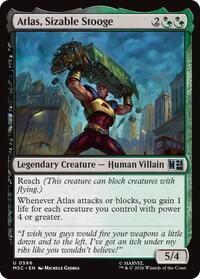 Atlas, Sizable Stooge (566) [Commander: Marvel Super Heroes]