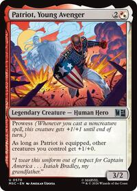 Patriot, Young Avenger (570) [Commander: Marvel Super Heroes]
