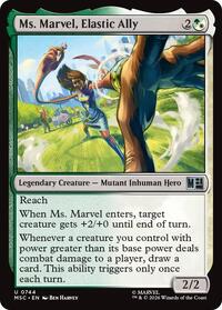 Ms. Marvel, Elastic Ally (744) [Commander: Marvel Super Heroes]