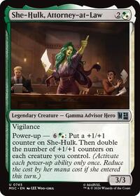 She-Hulk, Attorney-at-Law (745) [Commander: Marvel Super Heroes]