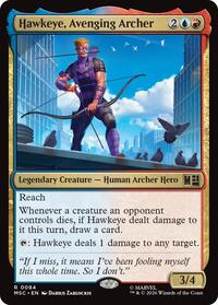 Hawkeye, Avenging Archer (84) [Commander: Marvel Super Heroes]