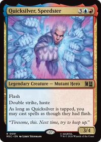 Quicksilver, Speedster (91) [Commander: Marvel Super Heroes]