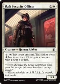 Raft Security Officer (33) [Marvel Super Heroes]