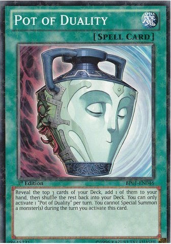 Pot of Duality (Starfoil) (BP01-EN046) [Battle Pack: Epic Dawn]