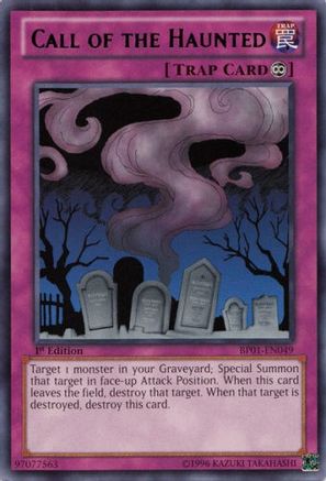 Call of the Haunted (Starfoil) (BP01-EN049) - Battle Pack: Epic Dawn 1st Edition