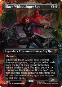 Black Widow, Super Spy (Borderless) (0347) (347) [Marvel Super Heroes]