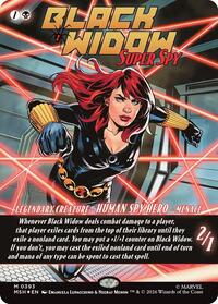 Black Widow, Super Spy (Borderless) (0393) (393) [Marvel Super Heroes]