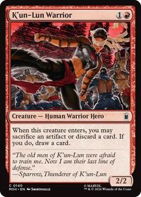 K'un-Lun Warrior (140) [Marvel Super Heroes]