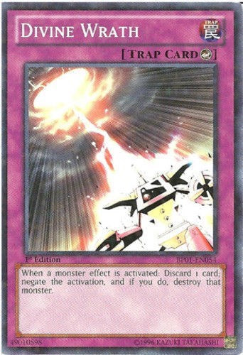 Divine Wrath (Starfoil) (BP01-EN054) [Battle Pack: Epic Dawn]