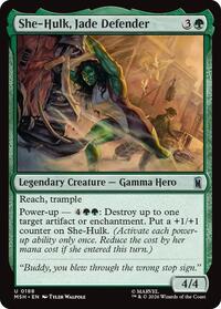 She-Hulk, Jade Defender (188) [Marvel Super Heroes]
