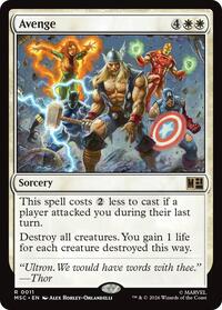 Avenge (11) [Commander: Marvel Super Heroes]