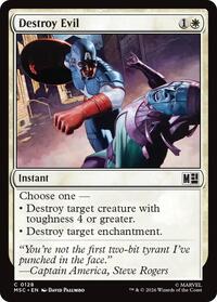 Destroy Evil (128) [Commander: Marvel Super Heroes]