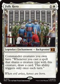Folk Hero (132) [Commander: Marvel Super Heroes]