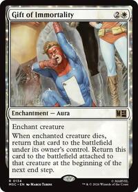 Gift of Immortality (134) [Commander: Marvel Super Heroes]
