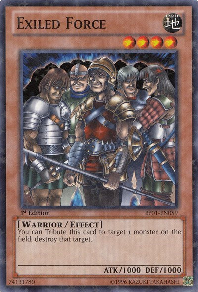Exiled Force (Starfoil) (BP01-EN059) [Battle Pack: Epic Dawn]