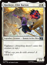 Hawkeye, Clint Barton (0518) (518) [Commander: Marvel Super Heroes]