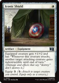 Iconic Shield (520) [Commander: Marvel Super Heroes]